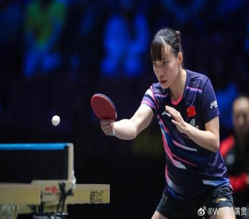石洵瑶40战胜大藤沙月，晋级WTT欧洲大满贯半决赛