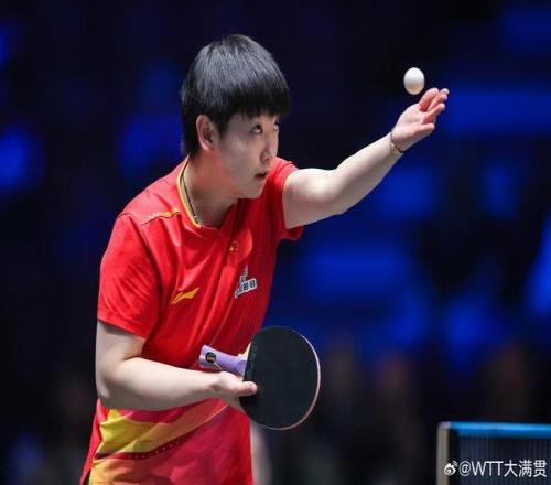 孙颖莎41战胜陈熠，晋级欧洲大满贯女单决赛