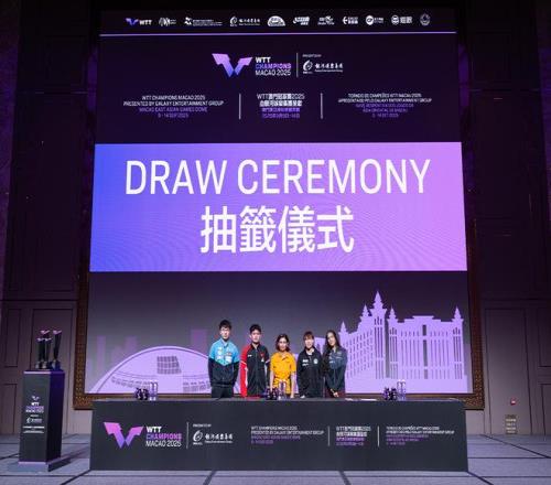 WTT澳门冠军赛9月9日开打，林诗栋、王楚钦、王艺迪登场