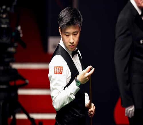 赵心童：下半场自己的注意力不够集中，没有把自己的节奏调整回来