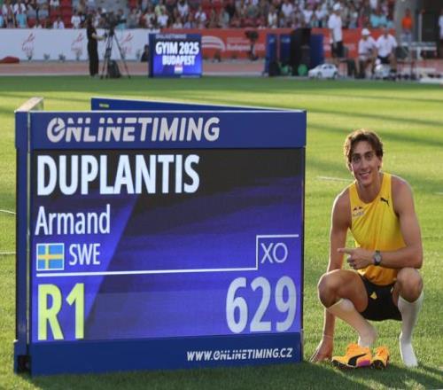 吃货的力量！匈牙利牛肉汤助杜普兰蒂斯再破撑杆跳世界纪录