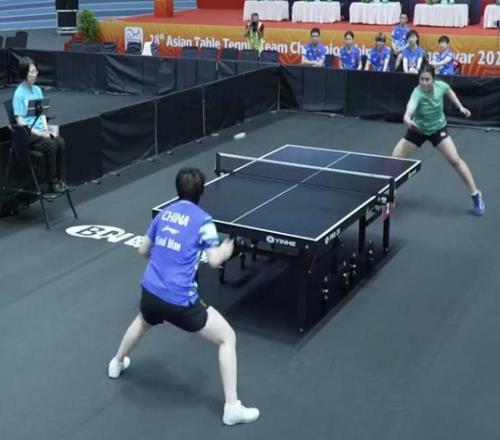 中国女乒30横扫泰国女乒，晋级亚锦赛四强将战韩国