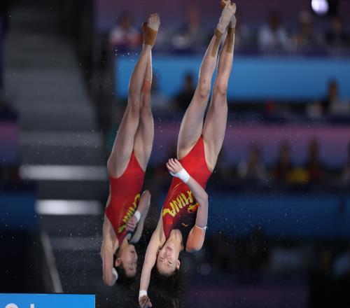 世界泳联跳水世界杯总决赛，中国队今日包揽5枚金牌