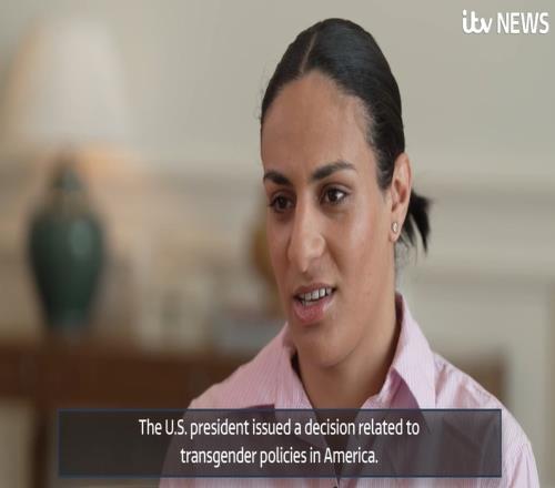 特朗普禁止跨性别运动员参赛！哈利夫：我不是跨性别者，与我无关