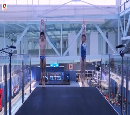 世界泳联跳水世界杯加拿大站混合团体决赛，中国队478.80分夺冠