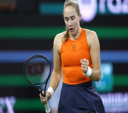 WTA1000印第安维尔斯站：安德列娃20陶森晋级，将再战莱巴金娜