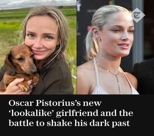 图左为被皮斯托瑞斯枪杀的女友，图右为其现女友