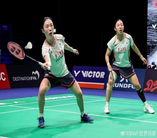 陈清晨贾一凡02不敌韩国组合，无缘丹麦赛女双决赛